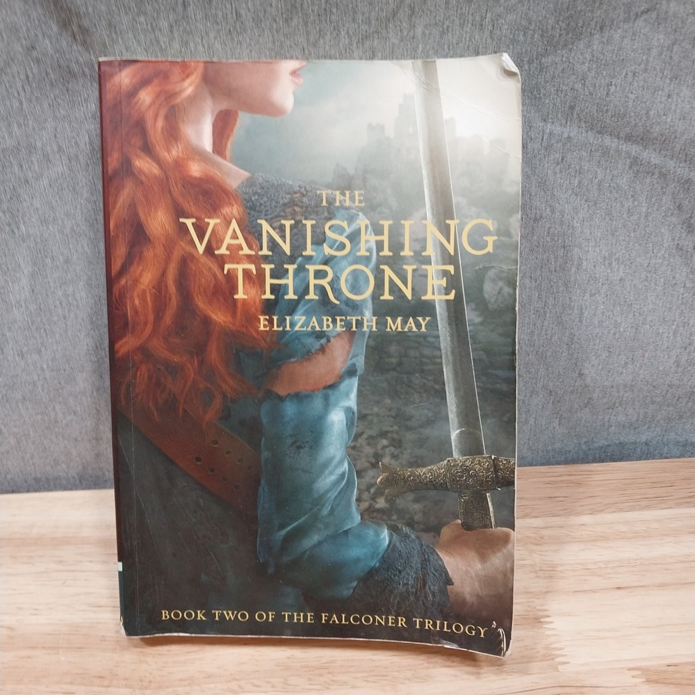 The Vanishing Throne Elizabeth May YA Fantasy Paperback Multi